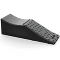 Black universal car seat pad protector on a vehicle seat
