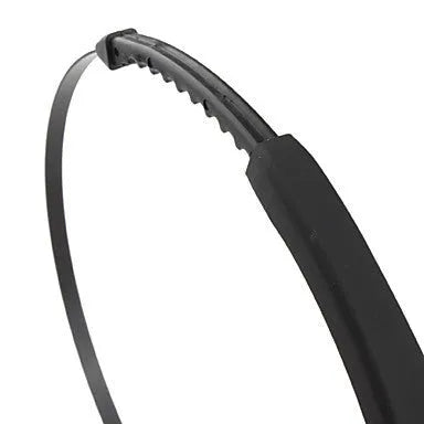 Black and silver Bluetooth wireless headset with headband design and microphone for PS3 and mobile phone voice calls