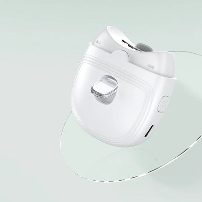 Cordless electric nail trimmer with built-in LED light for safe, efficient nail grooming