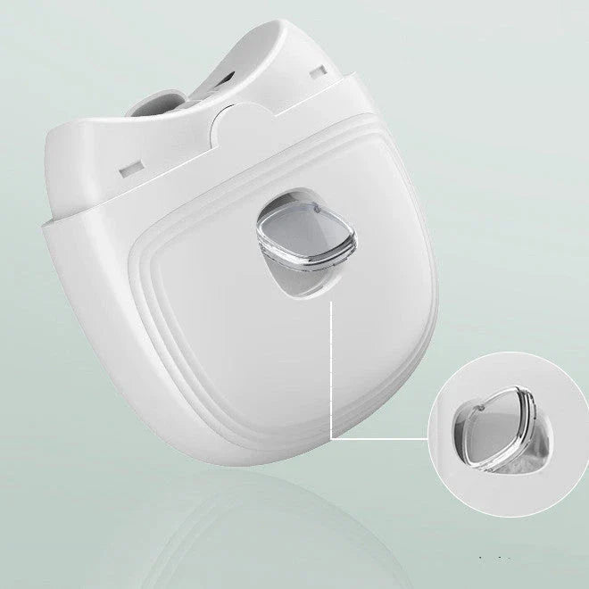 Cordless electric nail trimmer with built-in LED light for safe, efficient nail grooming