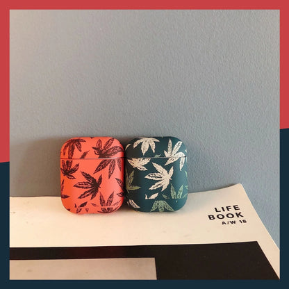 Bluetooth wireless headset protective case in red and green options