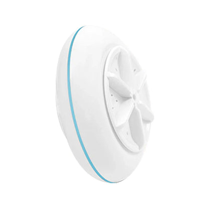 Mini portable ultrasonic washing machine with USB power for travel and small spaces