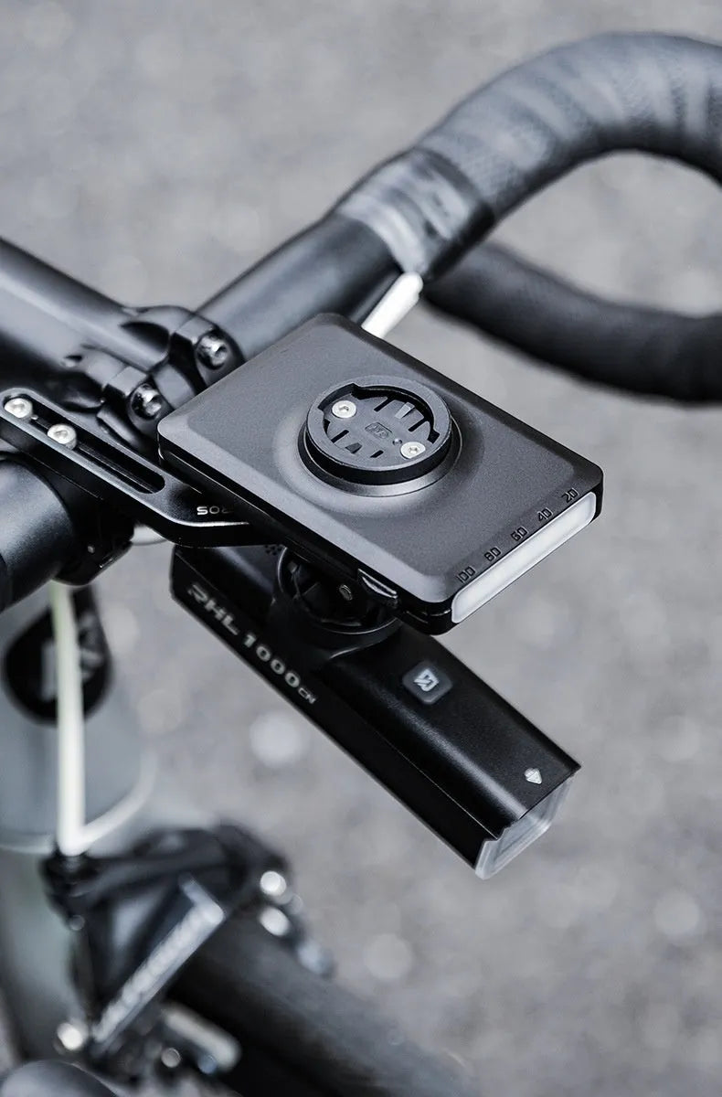 Bicycle light power bank 5000mAh with built-in cable for charging and illumination