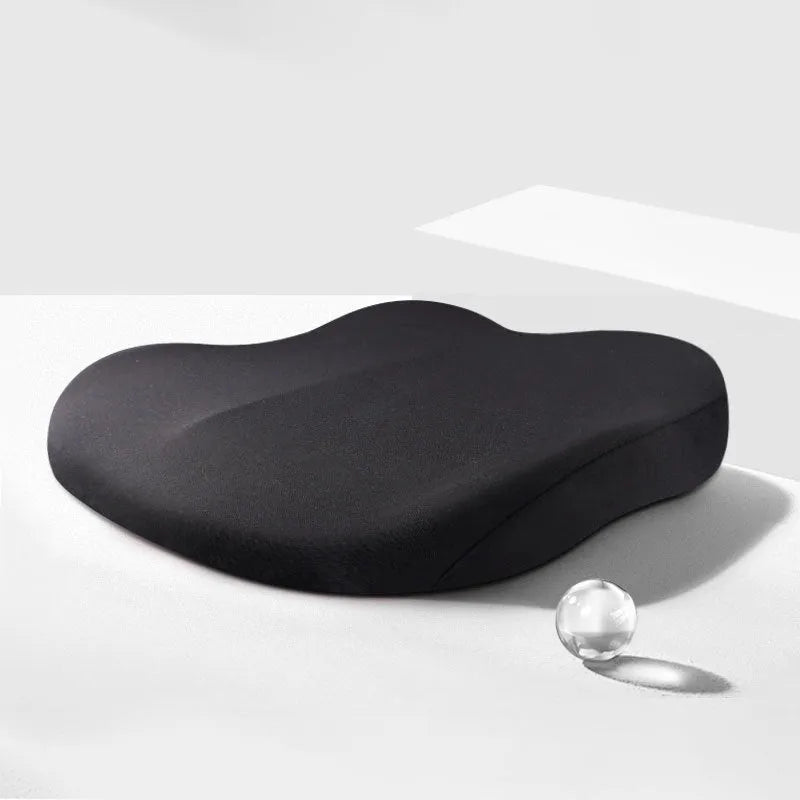 Universal car seat cushion for height adjustment measuring 41x41x10 cm