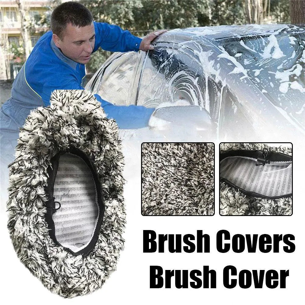 Replacement cloth cover for car long handle cleaning mop in four colour options