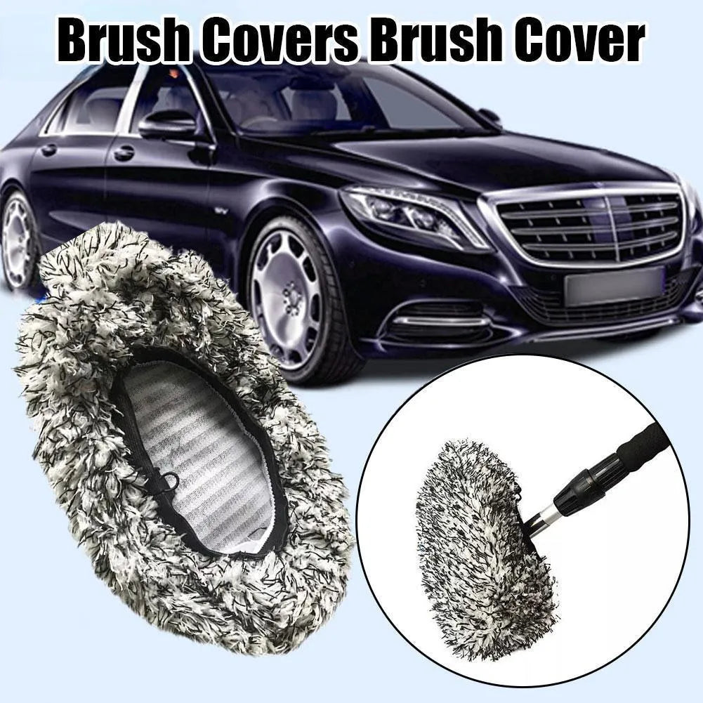 Replacement cloth cover for car long handle cleaning mop in four colour options