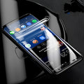 Purple Light hydraulic film screen protector for Samsung Galaxy S series phones on a matte surface.