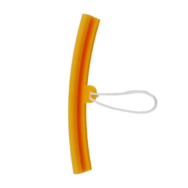 Polyurethane wheel hub protective sleeve in yellow, orange, blue, and red colours for alloy rim protection