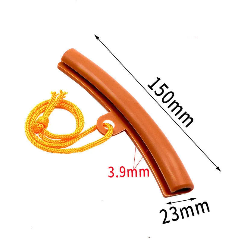 Polyurethane wheel hub protective sleeve in yellow, orange, blue, and red colours for alloy rim protection