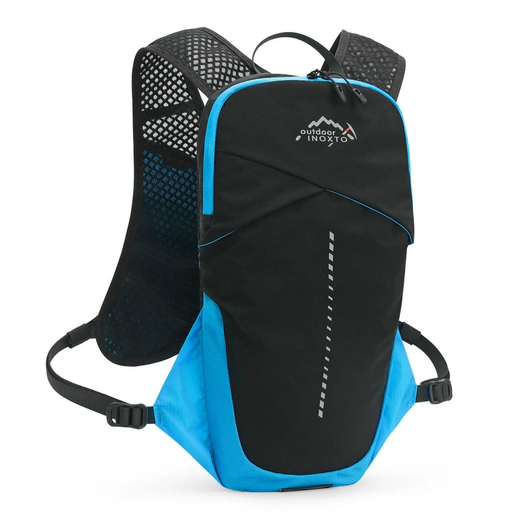Outdoor water bag off-road running backpack 5L dual stability system in blue