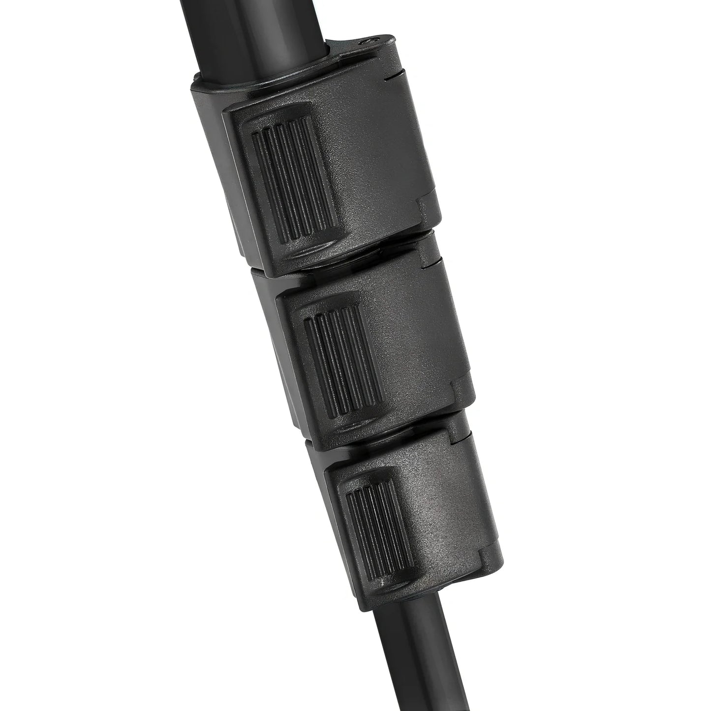 Zomei Z666 black aluminium tripod extended to 140cm with 3D pan head for 15kg SLR camera support