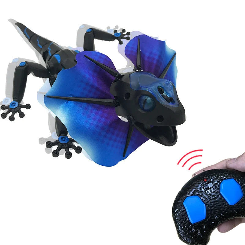 Remote control simulation animal toy featuring a lizard, spider, and mouse for kids' educational play