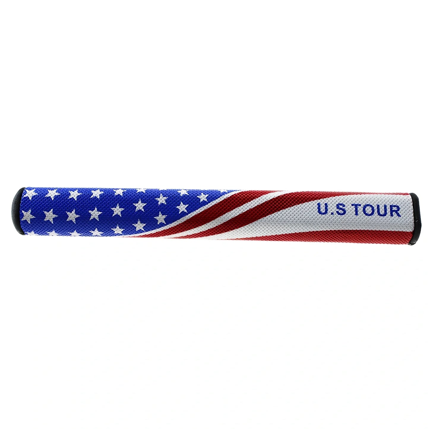 Blue 3.0 golf grip with PU cover, 0.58-inch EVA core, 10 cm length for secure shaft fitting and vibration absorption