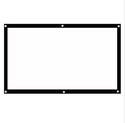 Custom polyester white anti-light curtain for home cinema, various sizes available