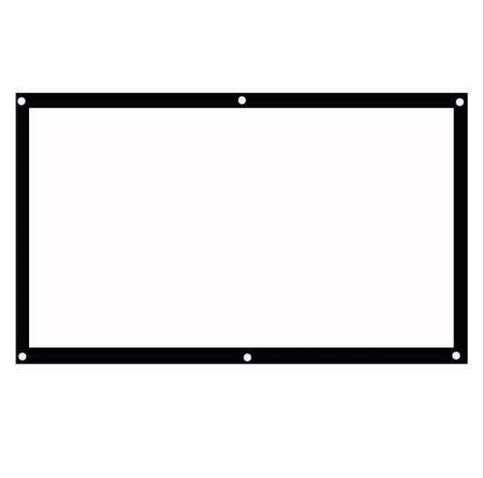 Custom polyester white anti-light curtain for home cinema, various sizes available