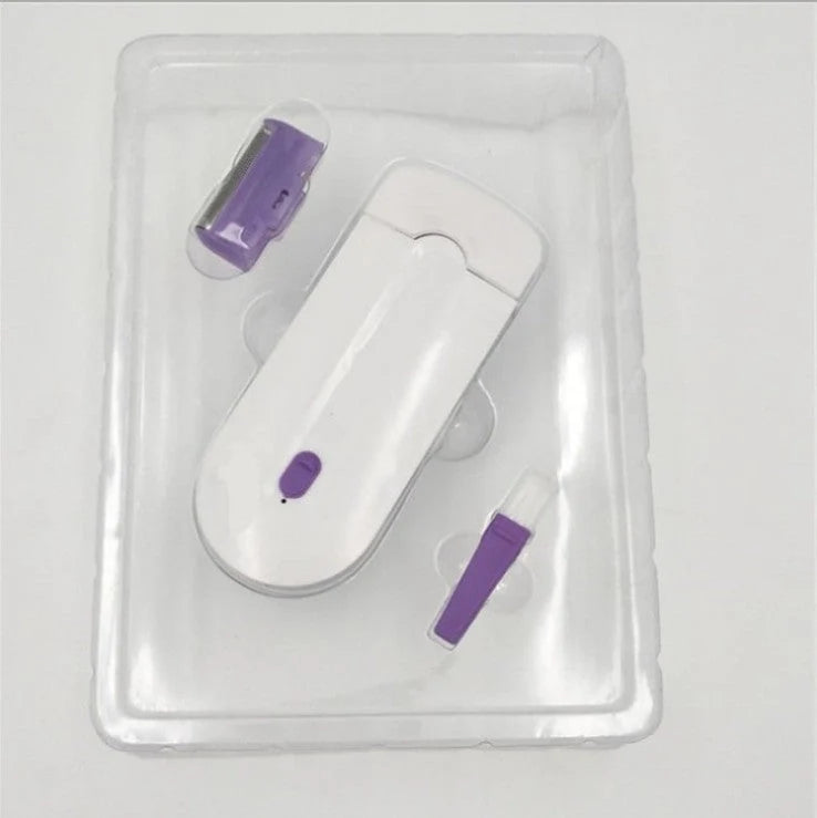 Rechargeable laser hair removal machine for smooth, hair-free skin at home.