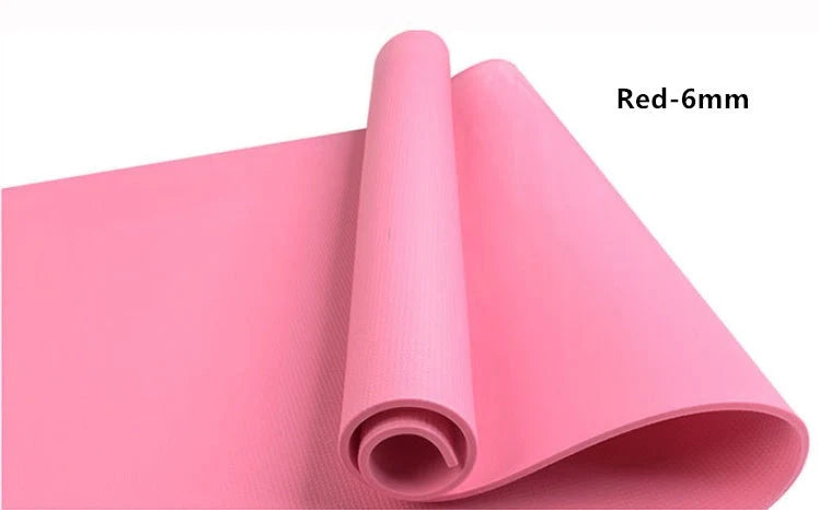 EVA Fitness Composite Yoga Mat in various colors with anti-skid surface