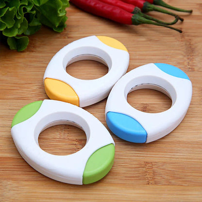 Egg Clipper with stainless steel blade for clean, precise egg opening