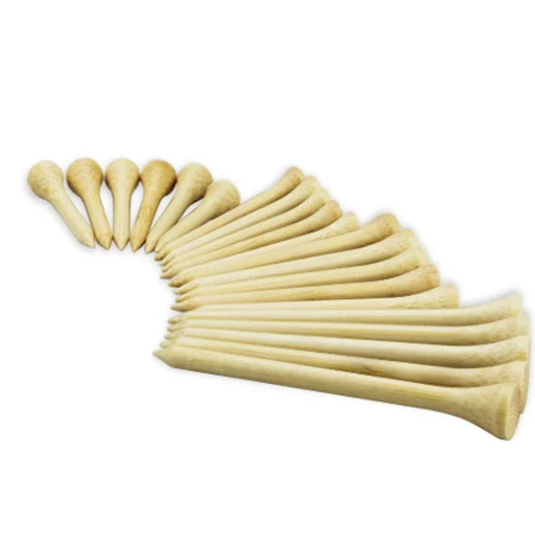 Bamboo woodworking nails in four lengths from 4.2cm to 8.3cm, 100 pieces per pack