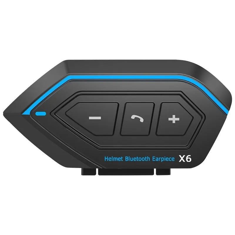 X6 hard tube wheat motorcycle helmet Bluetooth headset with microphone and data cable