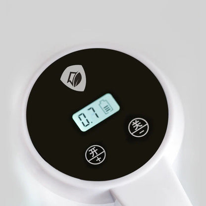 Automatic Induction Foam Soap Dispenser in white with LCD display