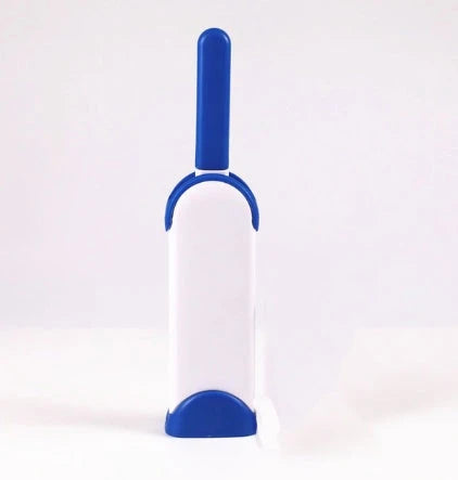 Reusable pet hair remover with self-cleaning base in multiple colours