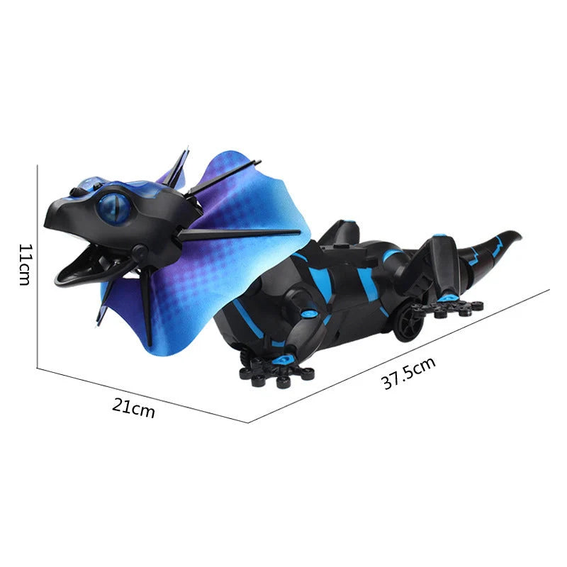 Remote control simulation animal toy featuring a lizard, spider, and mouse for kids' educational play