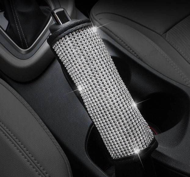 Universal car steering wheel handle set with anti-slip PU leather cover in various colours