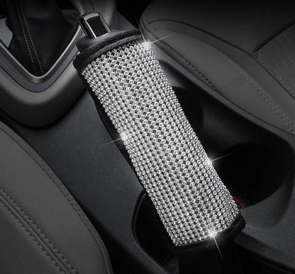 Universal car steering wheel handle set with anti-slip PU leather cover in various colours