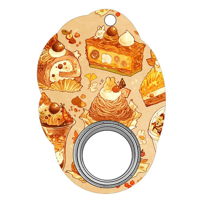 Original Puzzle Gyro Fidget Spinner Keychain for stress relief and focus improvement