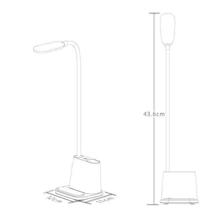 Cozy LED night lights with touch sensor, made of high-quality ABS and hose materials for a soft, soothing glow