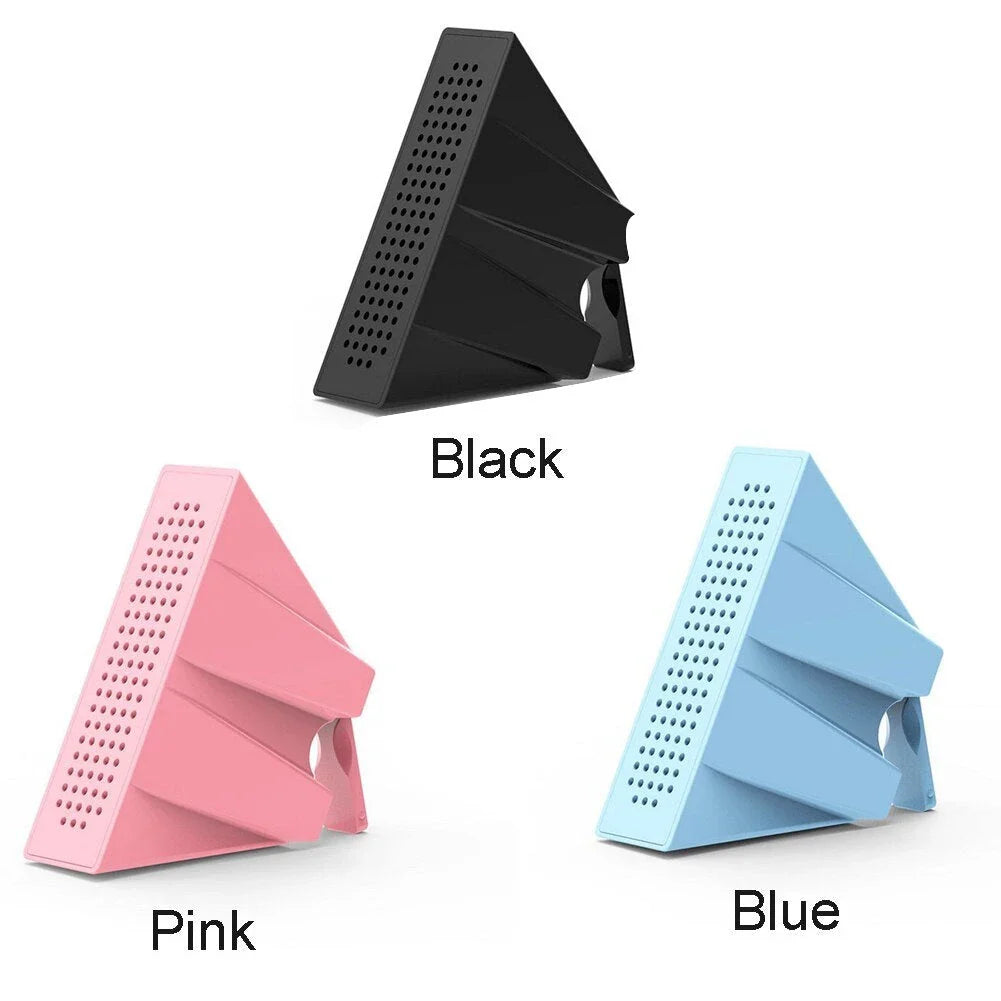 Mini speaker phone holder for Apple iPhones in various colors