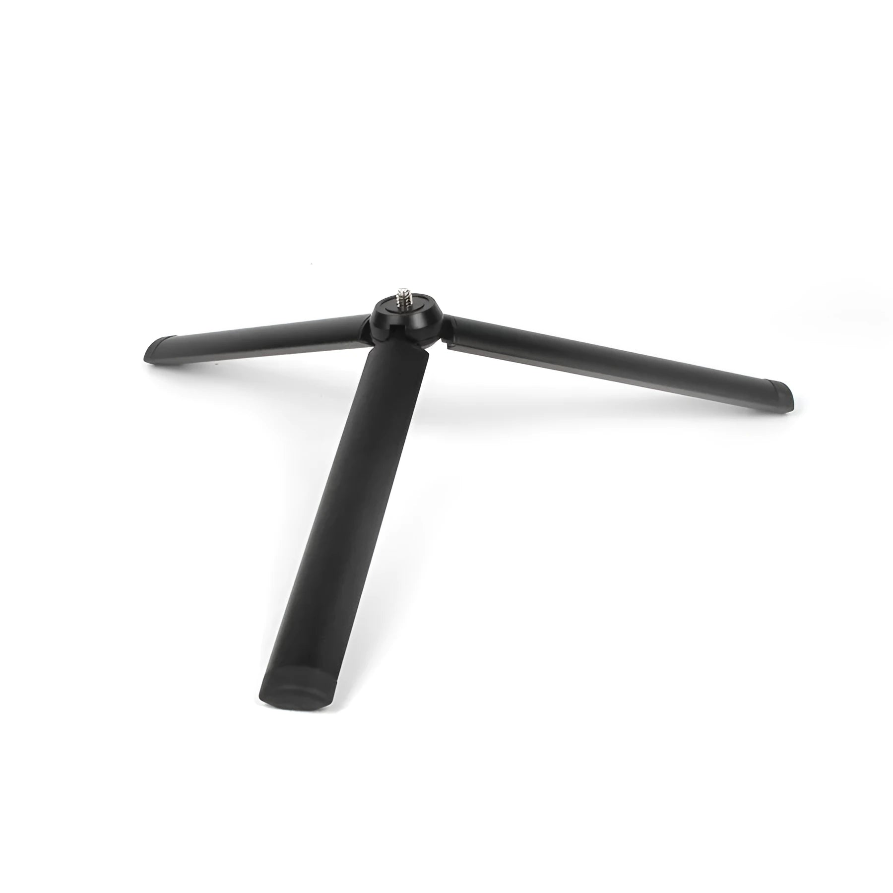 Black aluminium mobile phone tripod stabiliser for iPhone