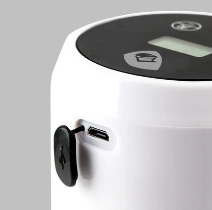 Automatic Induction Foam Soap Dispenser in white with LCD display