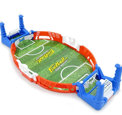 Mini football board game kit for kids, portable tabletop soccer set