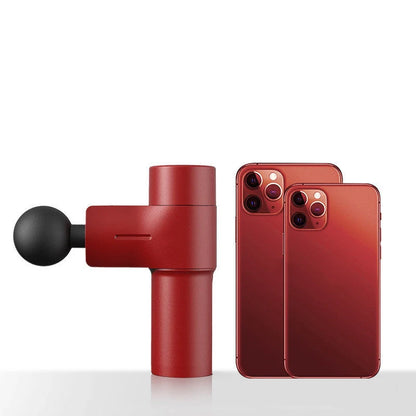 Portable USB rechargeable electric muscle relaxation massager in multiple colors