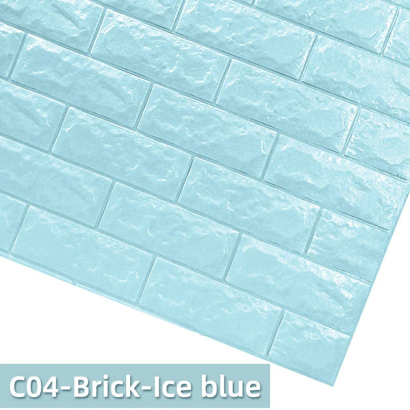 Stylish 3D peel and stick wall tiles in various colors for creating a modern and personalized bedroom decor