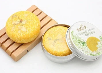 Natural Plant Shampoo Bar with essential oils for nourishing hair care