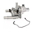 Cruze thermostat assembly with attached water pipe part number 25192228 for GM DAEWOO engine cooling system