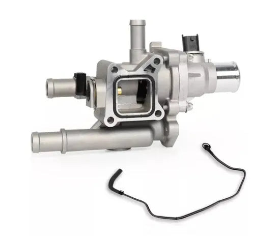 Cruze thermostat assembly with attached water pipe part number 25192228 for GM DAEWOO engine cooling system