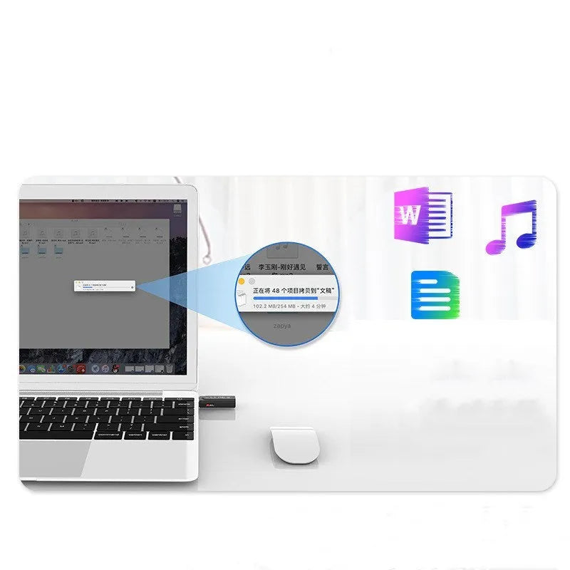 Black USB car FM Bluetooth receiver with USB and AUX ports for wireless music streaming.