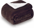 Grey and white USB electric heating blanket with intelligent temperature control, shown on a sofa.