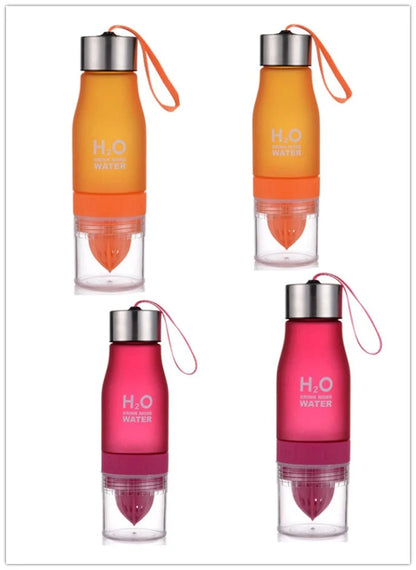 Frosted Plastic Lemon Cup in various colours, BPA-free, 650ml capacity