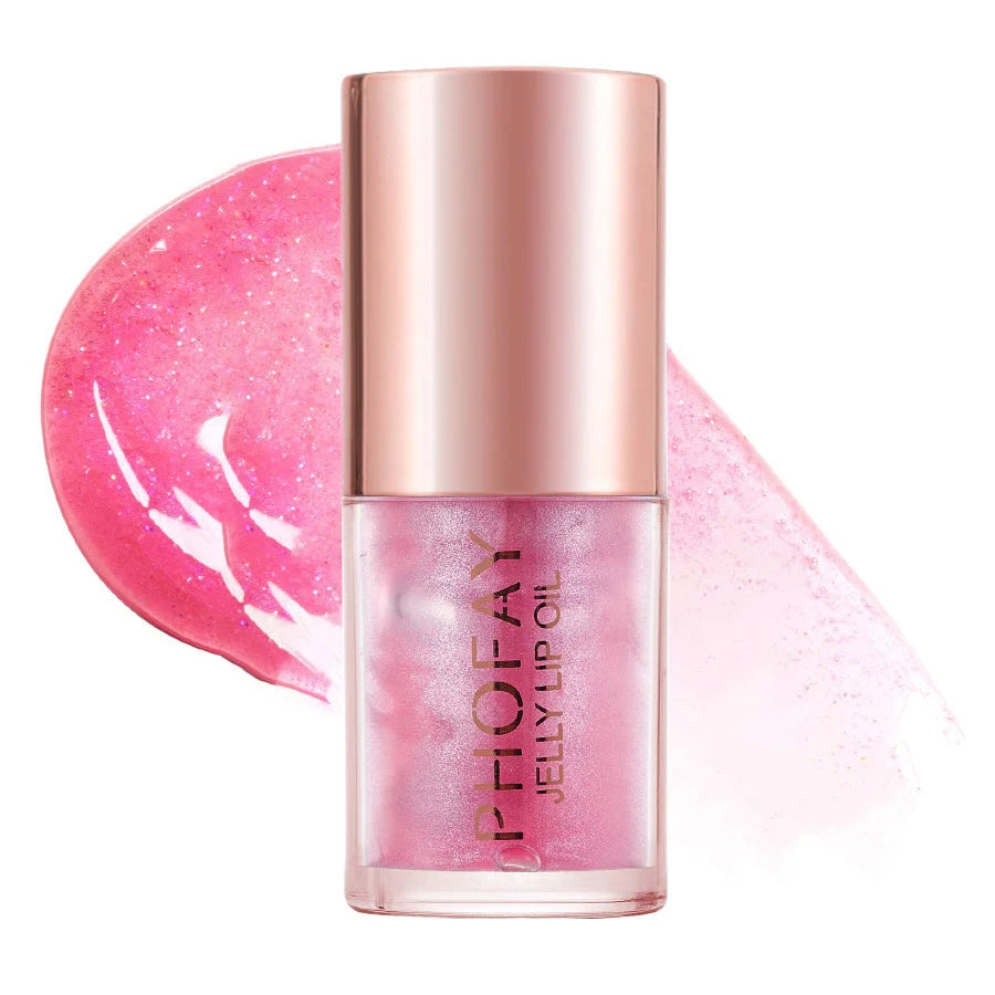 PHOFAY Jelly Lip Oil with doe-foot applicator for precise application
