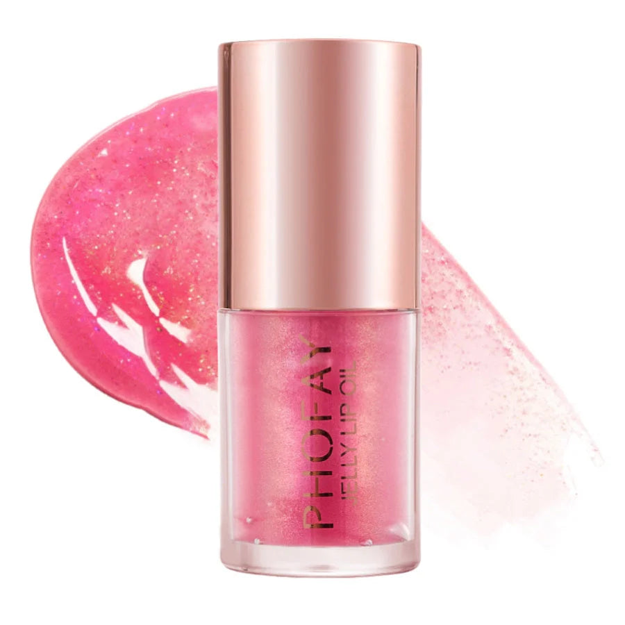 PHOFAY Jelly Lip Oil with doe-foot applicator for precise application
