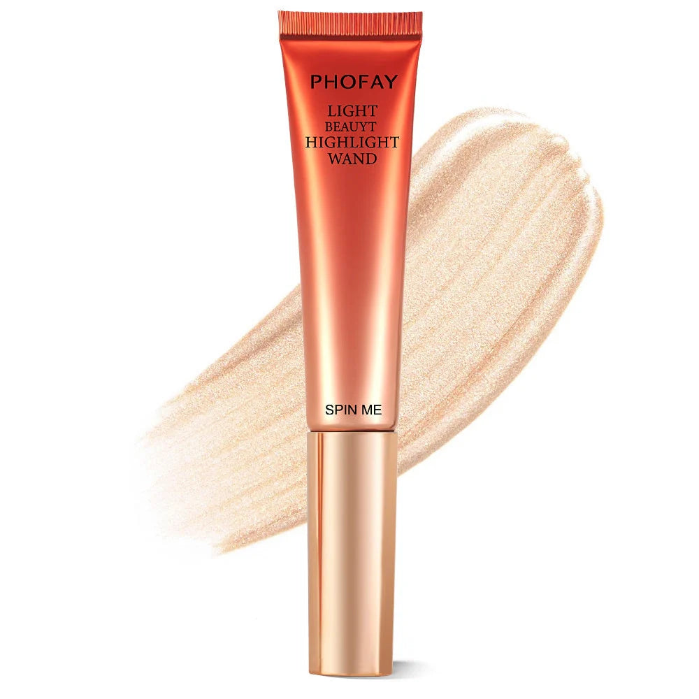 PHOFAY Highlighter Wand with silky, soft, shiny finish for a flawless glow