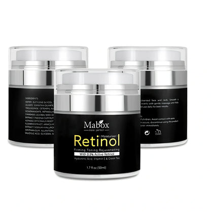 50ml whitening moisturising cream container with SPF30+ protection and hazelnut oil formulation