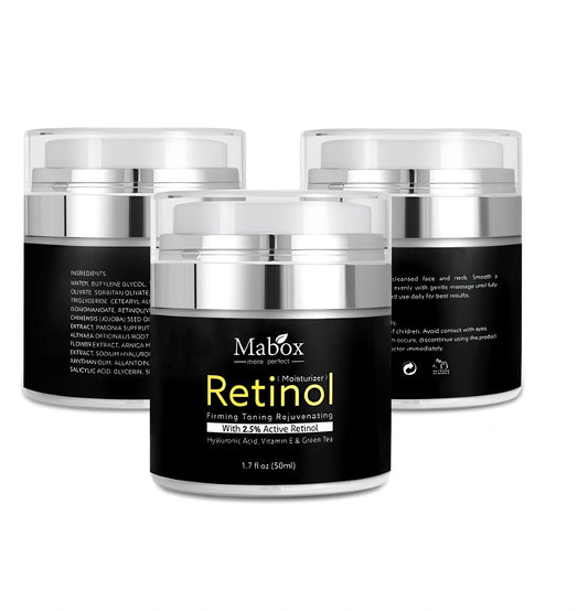 50ml whitening moisturising cream container with SPF30+ protection and hazelnut oil formulation