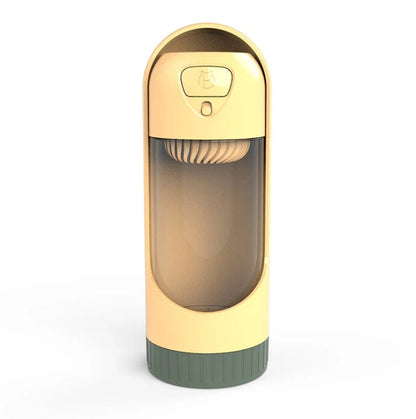 BPA-free dog hanging water cup with 300ml capacity and leak-proof valve