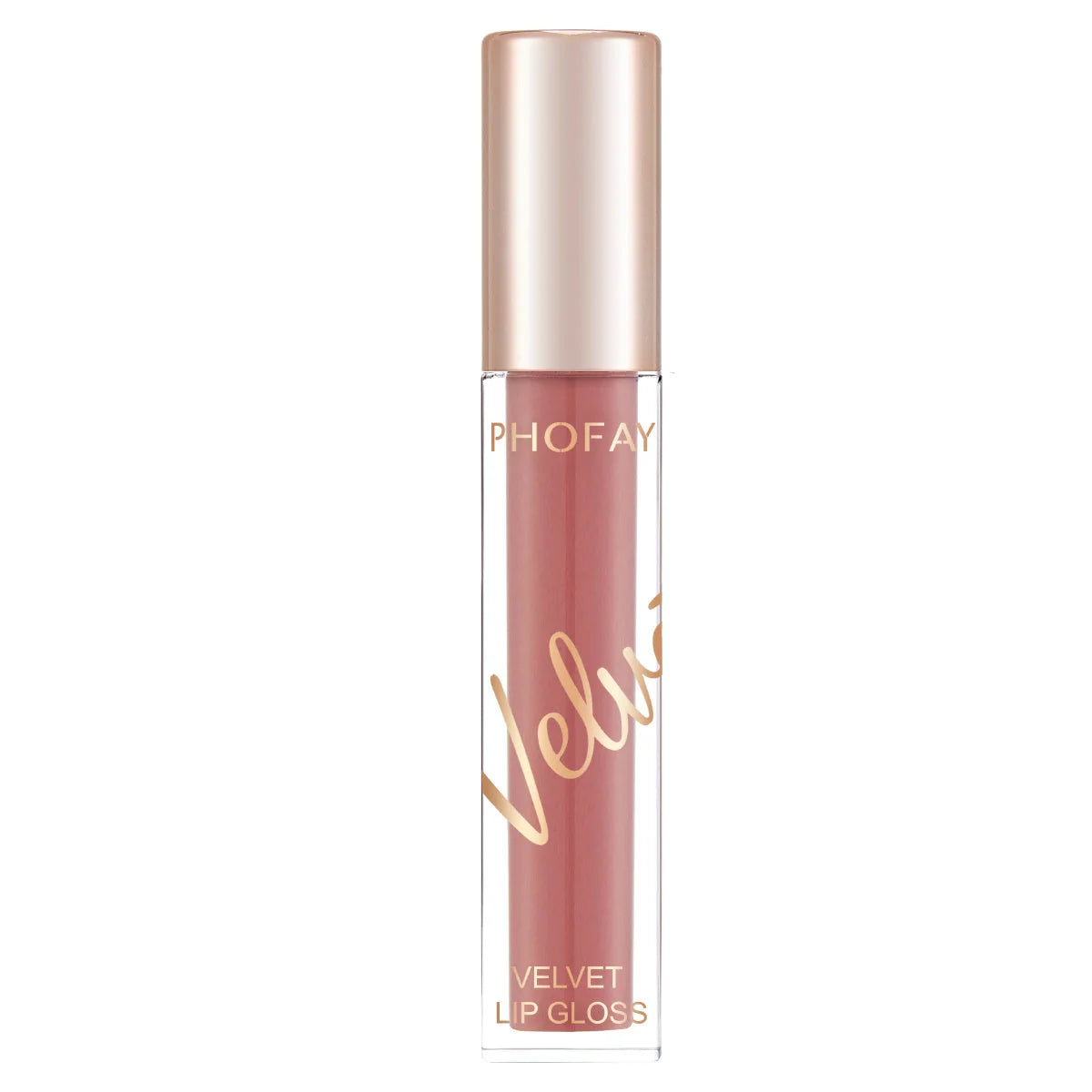 PHOFAY Velvet Lip Gloss in matte finish with precision applicator